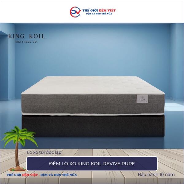 Đệm lò xo King Koil Revive Pure 6